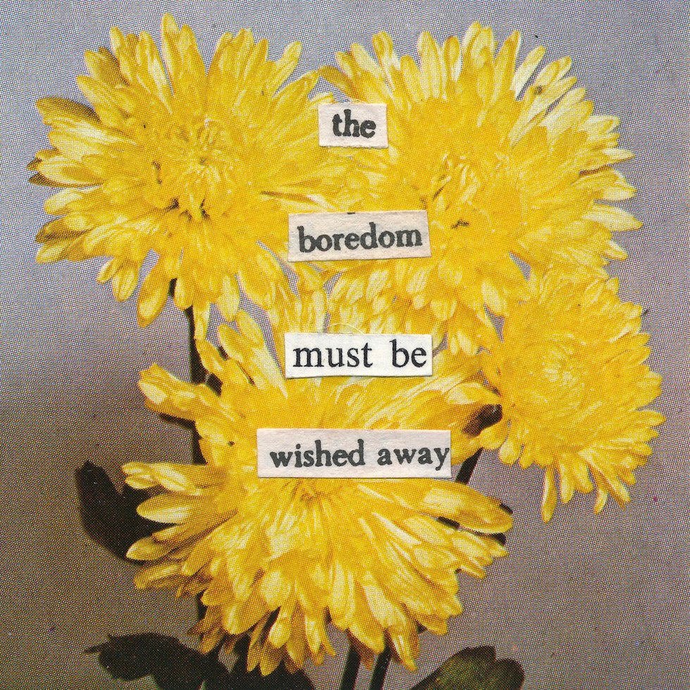 The boredom