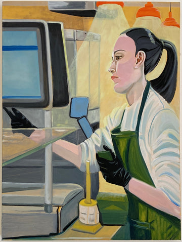 her first job