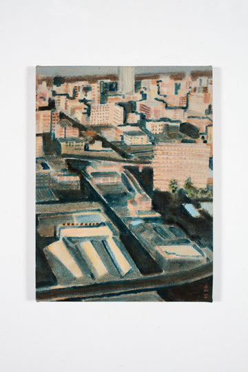 Shadows envelope the city like a blanket
