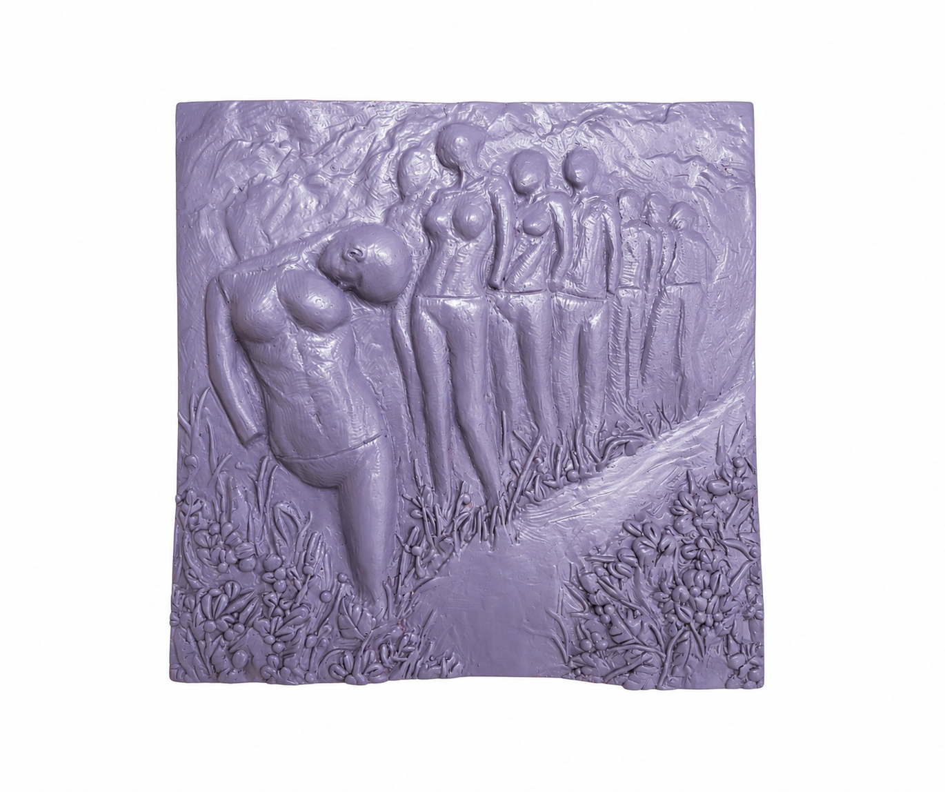 Garden Procession II (purple)