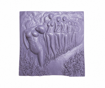 Garden Procession II (purple)