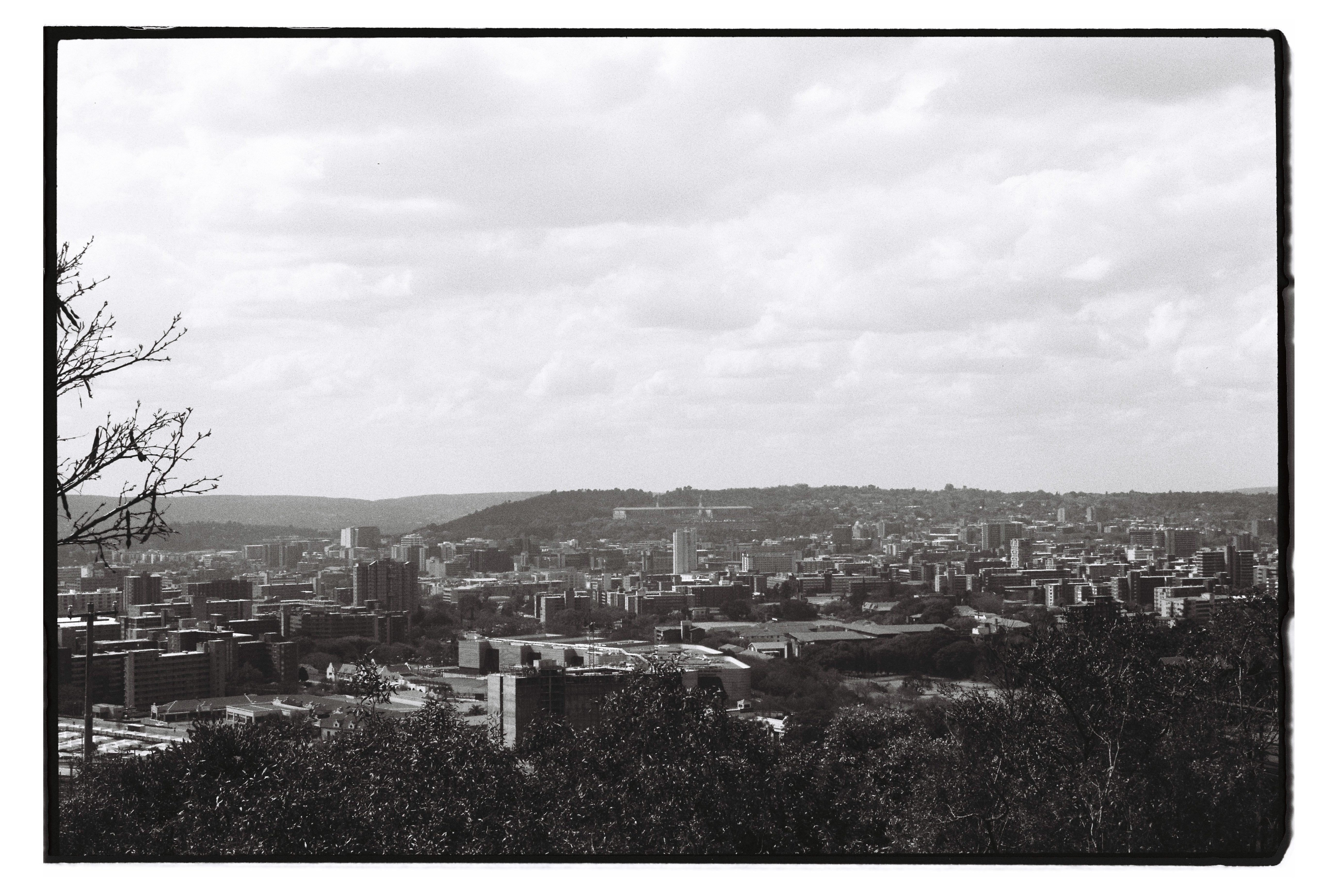 Pretoria skyline from Freedom Park, Pretoria