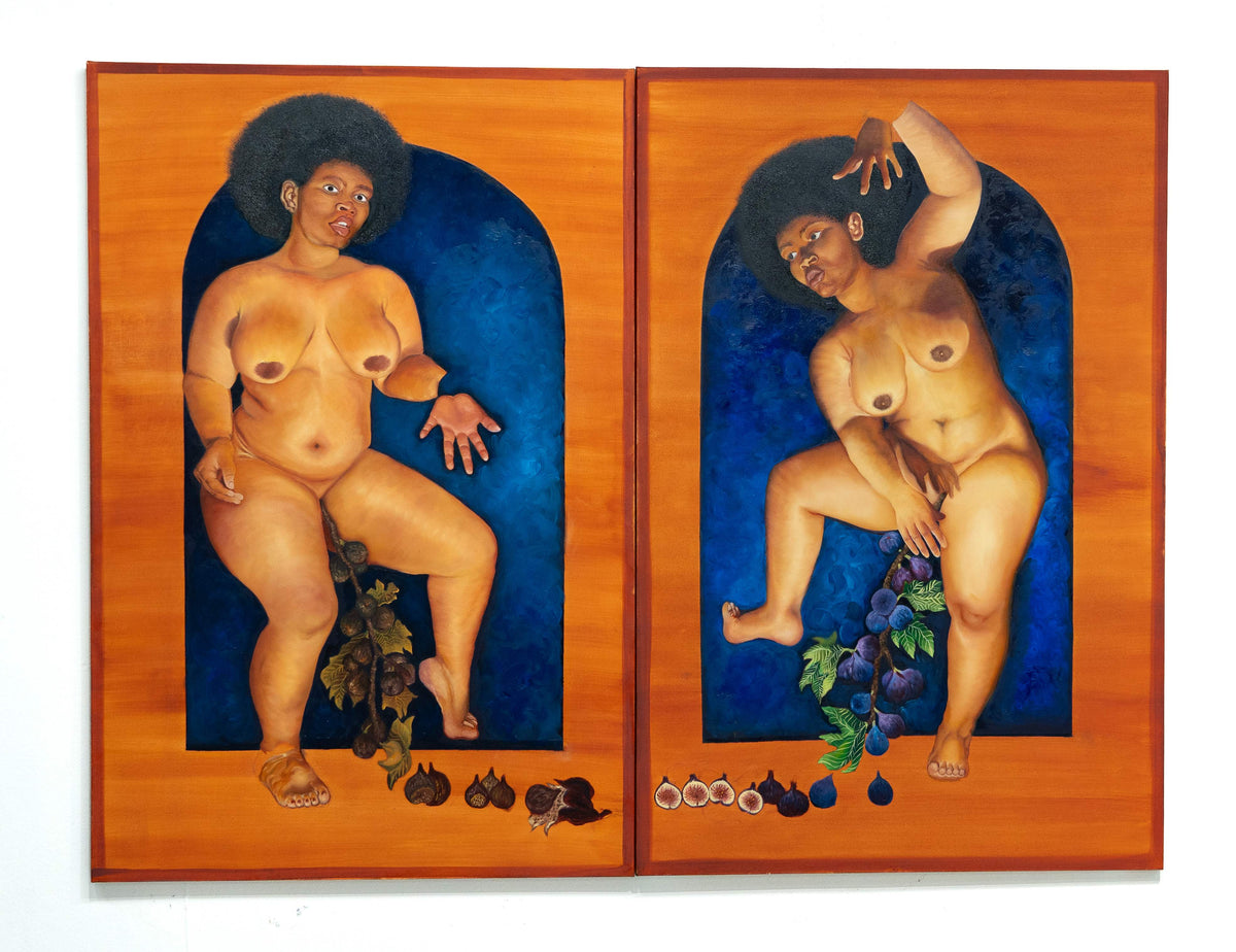 The Body is thinking, and the Mind is dancing (Diptych)