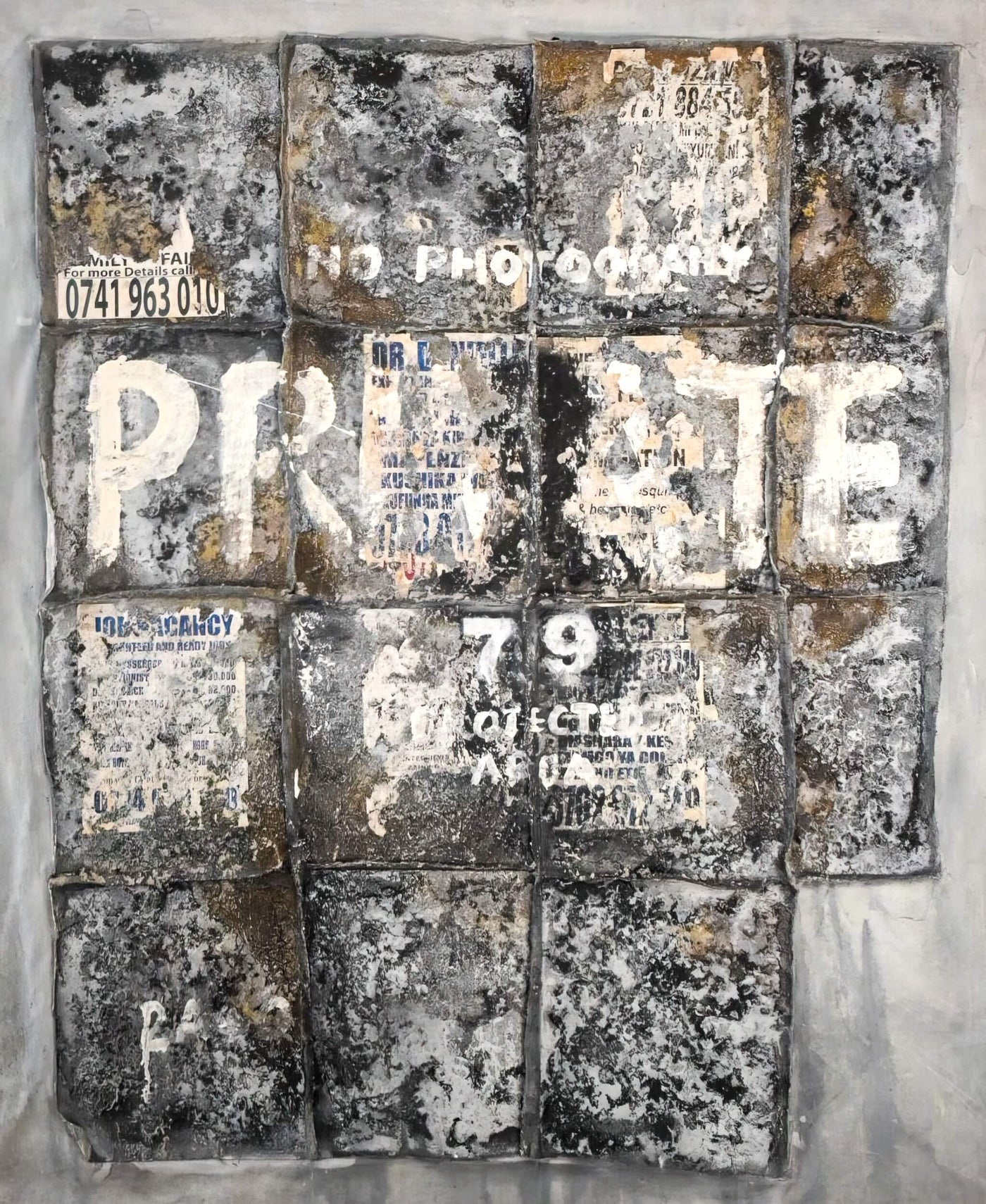 Series Talking Walls nr 79 - Private Property - OOA