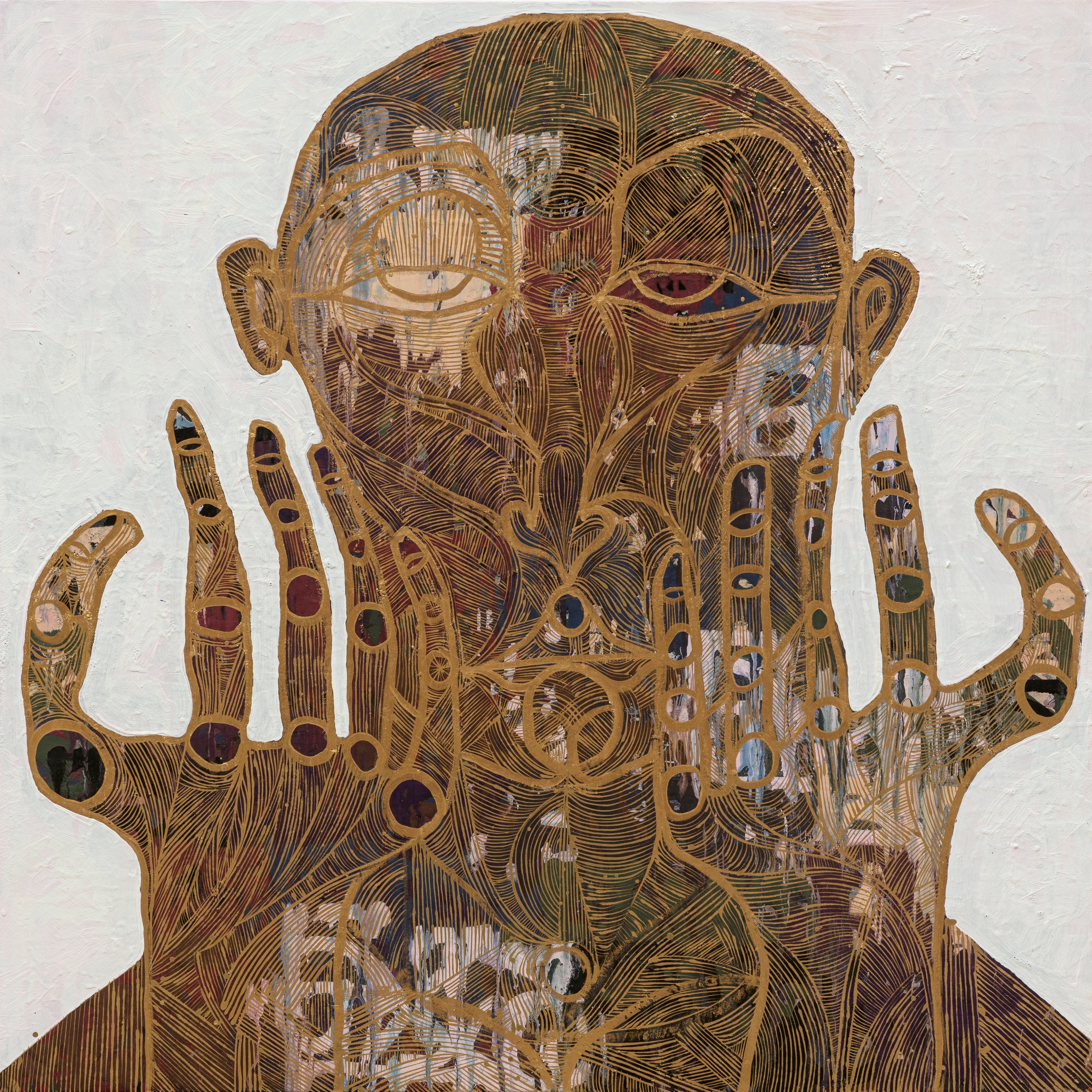 FEELING KINGLY, my gold pooring hands