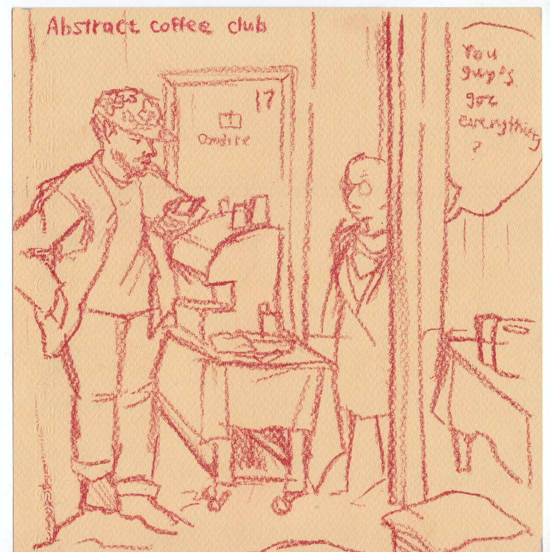 Abstract coffee club