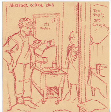 Abstract coffee club