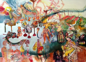 The Beggars of Burlesque (after Hogarth)