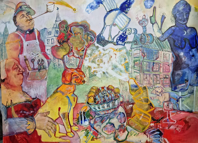 A Burlesque Play to Hogarth