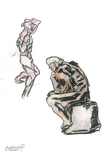 Thinking, doing & the way of being in between both