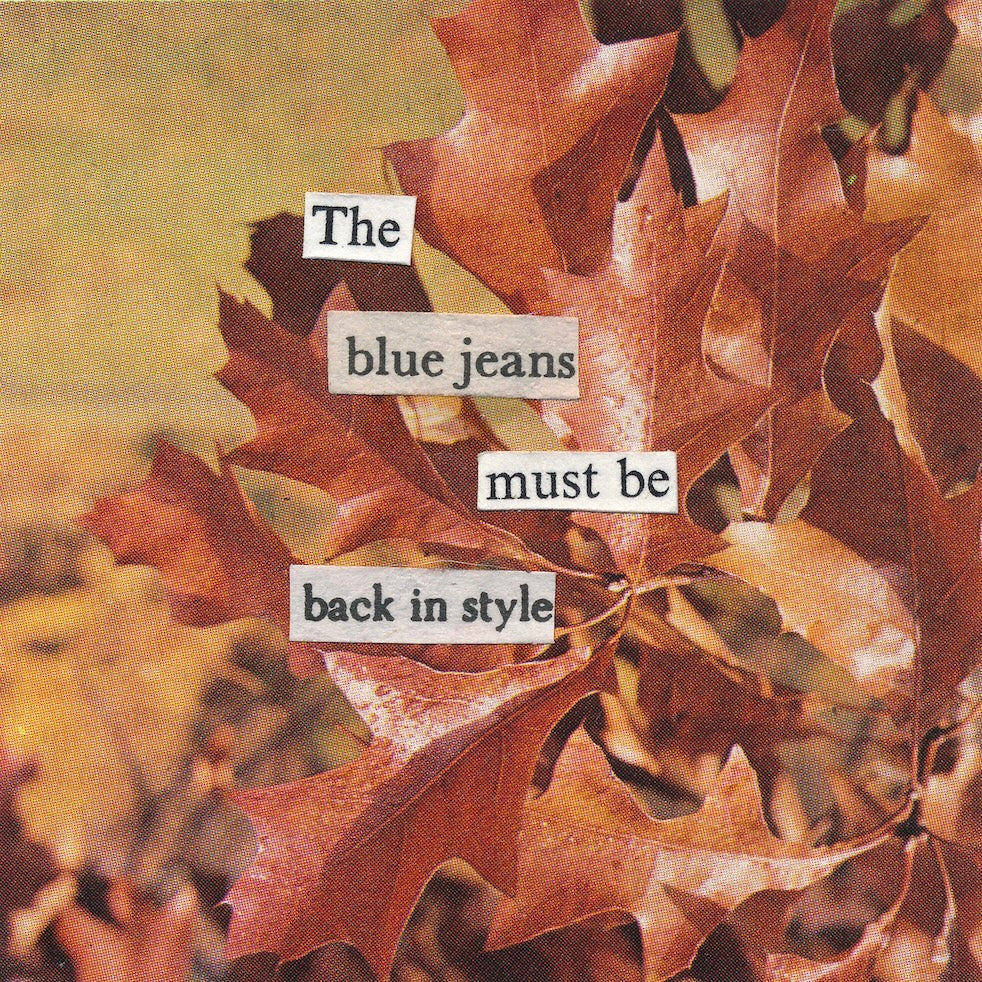 the blue jeans