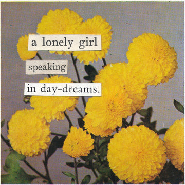 A lonely girl