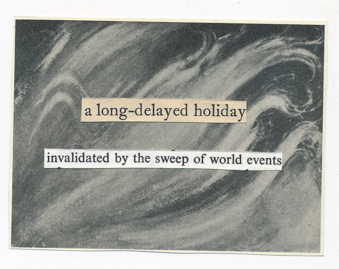 A long delayed holiday