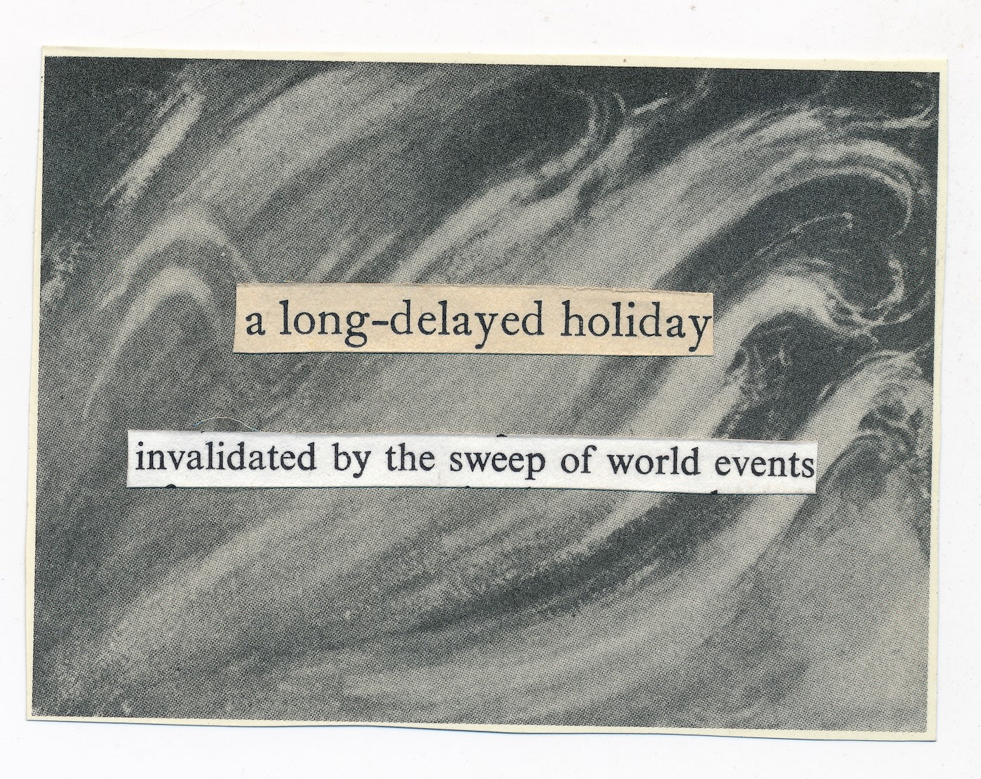 A long delayed holiday