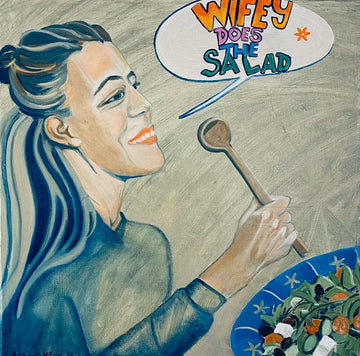 Wifey does the Salad