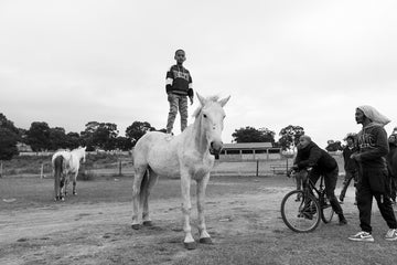 Zayden Fourie, Mac Peer Van Zyl and Hilton Malapha. Genadendal
