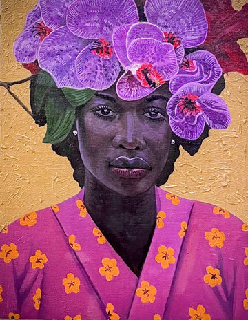 Me and my purple flower