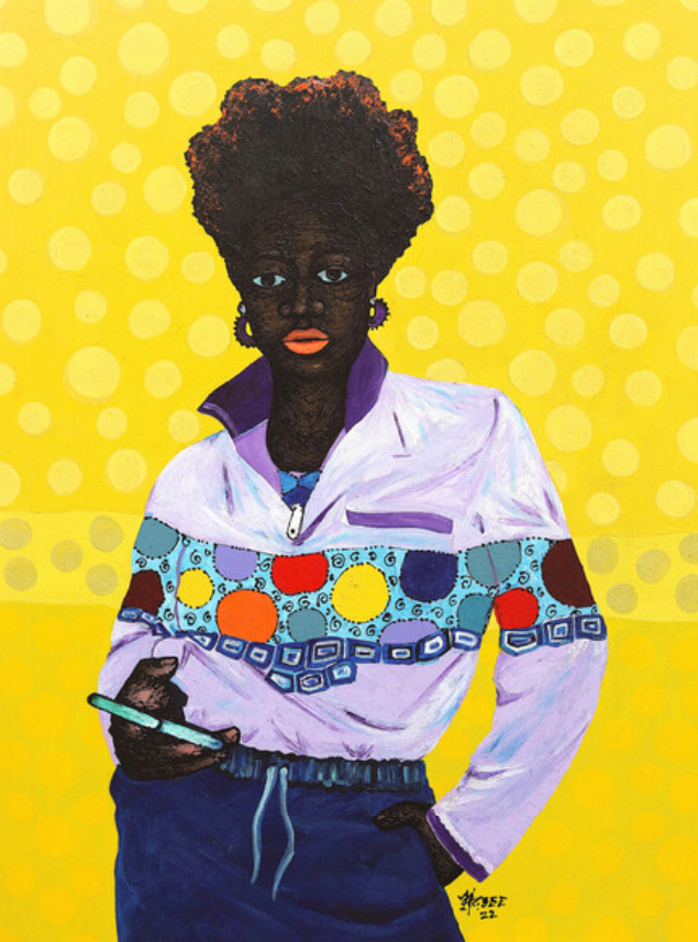 Girl With A Cellphone
