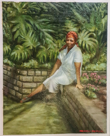 Mahlalela in garden