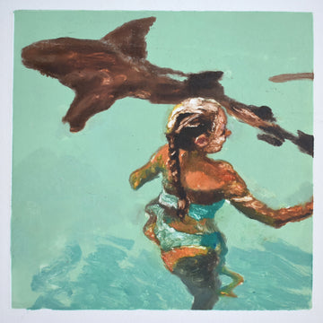 Emerald girl / nurse shark