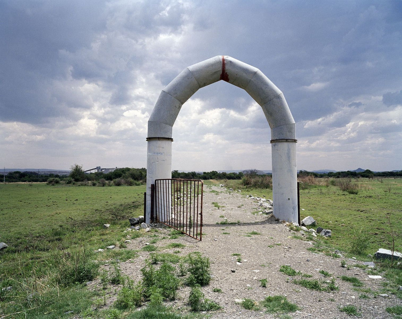 Disused entrance-94.1 x 76.5 cm