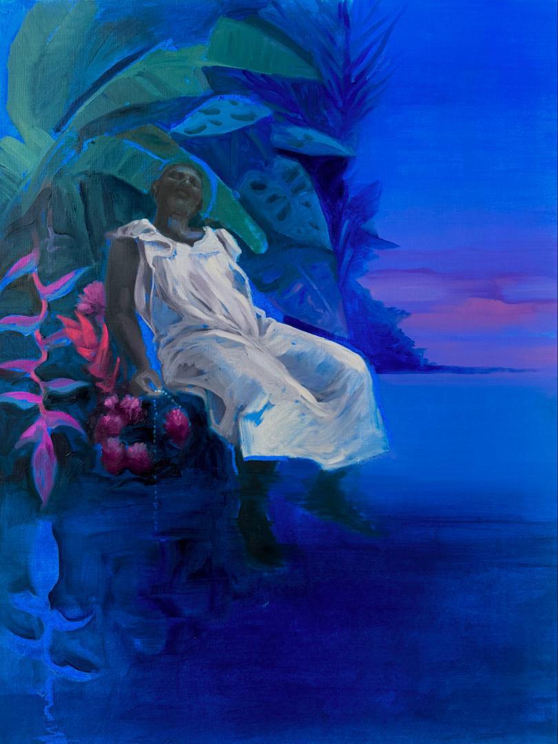 Meditation, from the series Le jardin de ma mère