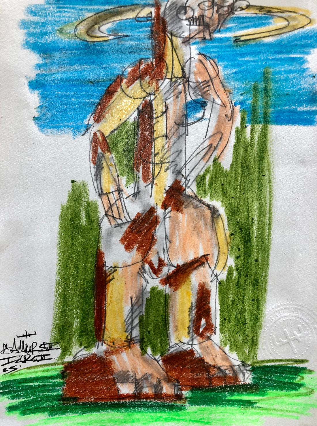 African sculpture study 1