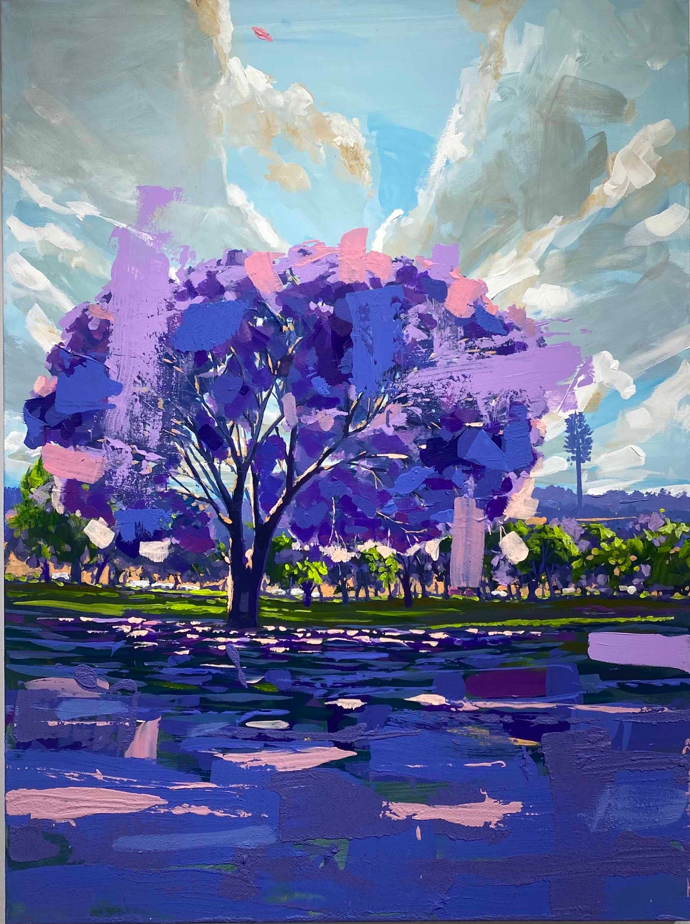 Strolling through the park