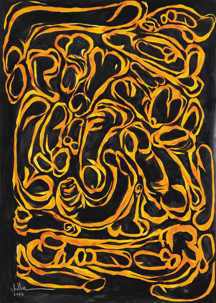 Untitled (Di*ck Print I)