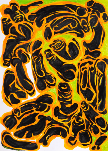 Untitled (Di*ck Print II)