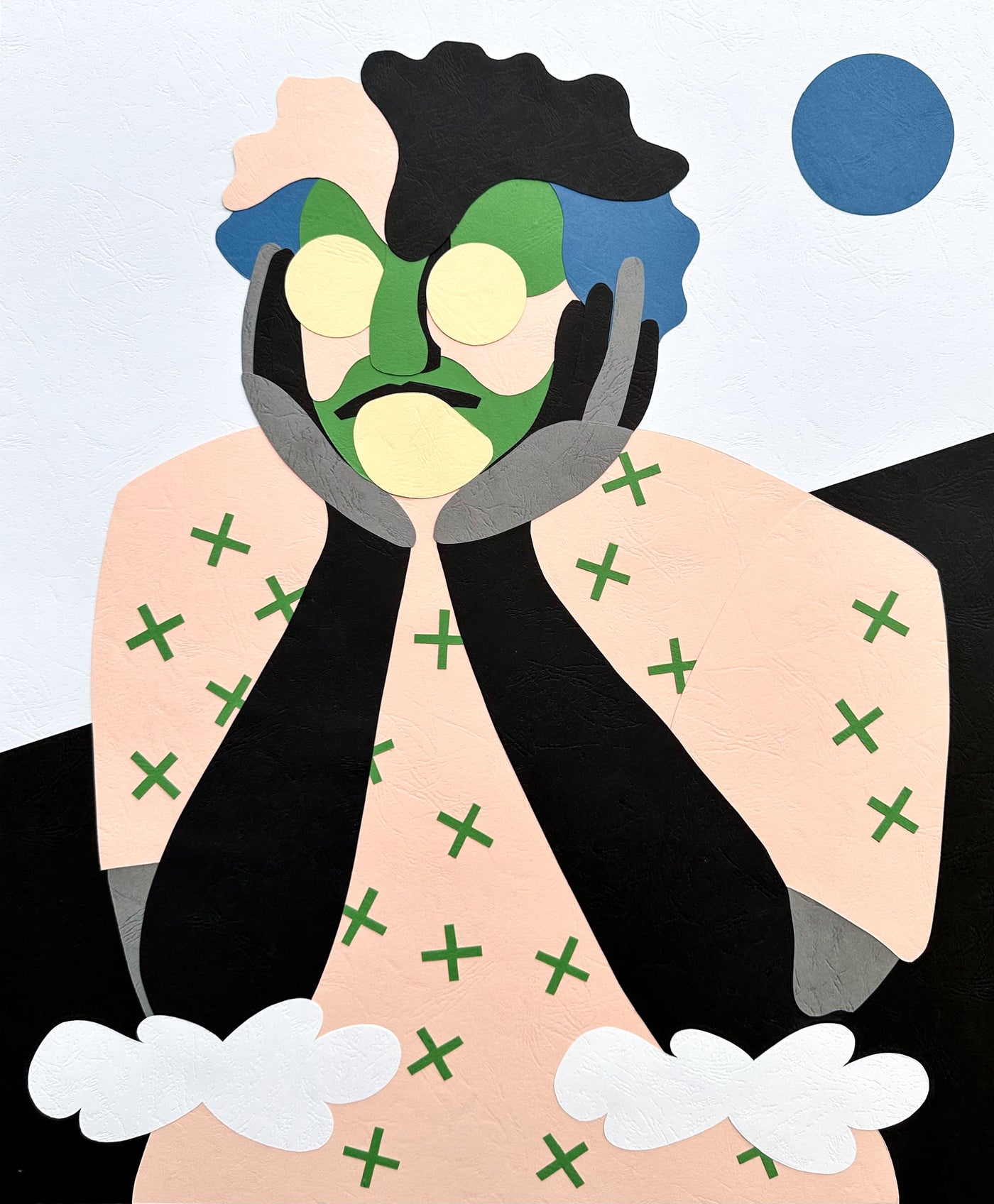 Self-Portrait: Night Serenity