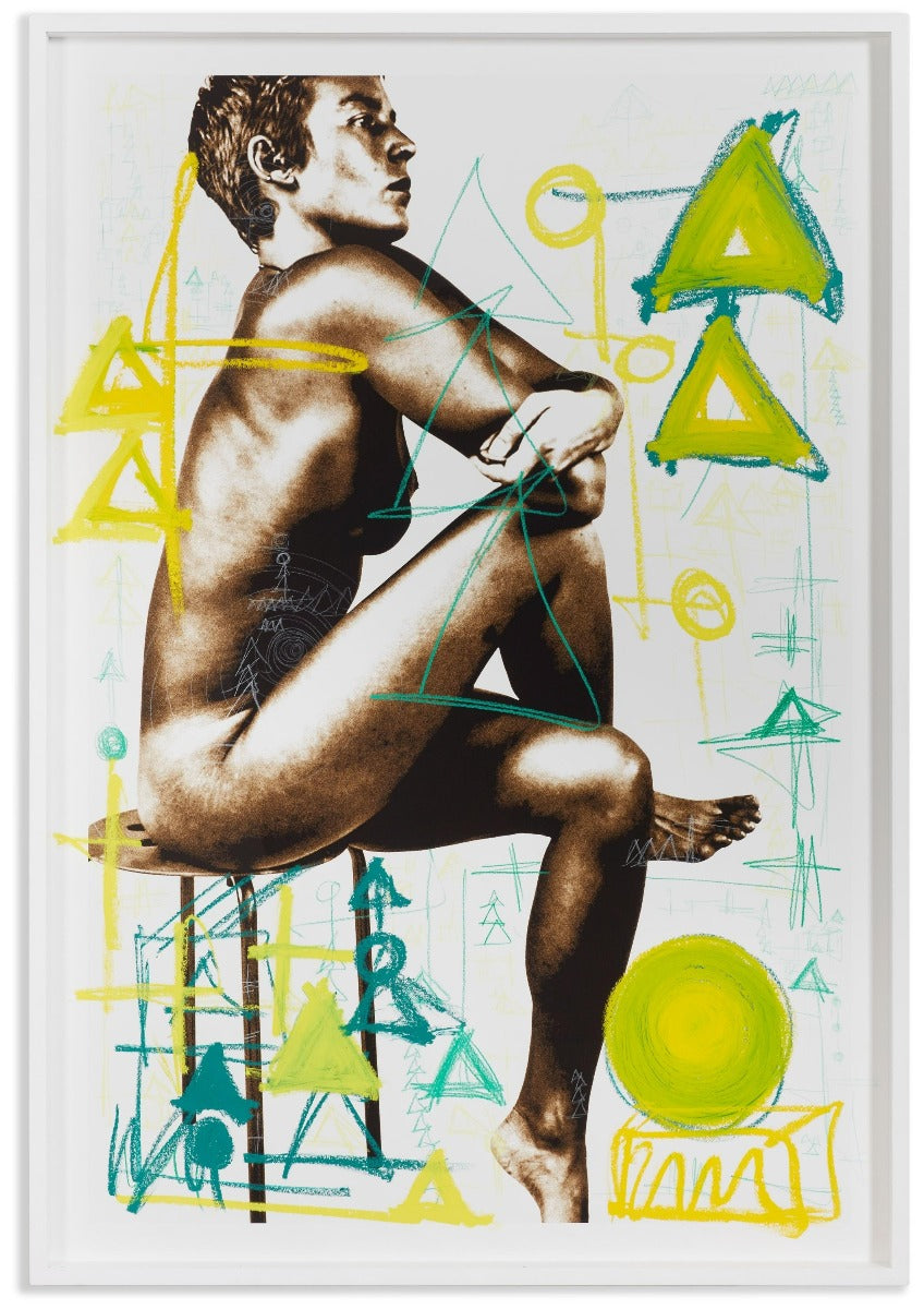 Pyramid of Light Yellow, Green