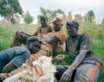 Linda, Daniel, Dumisani and Calvin-69.4 x 57 cm