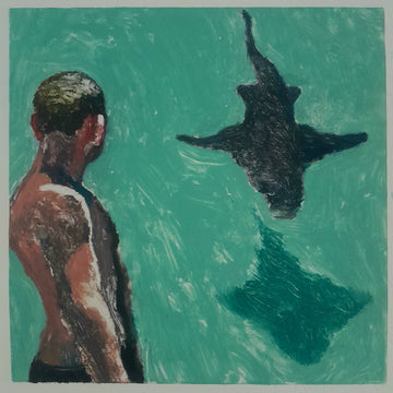 Man dreaming nurse shark