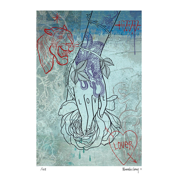 Manuela Gray Print