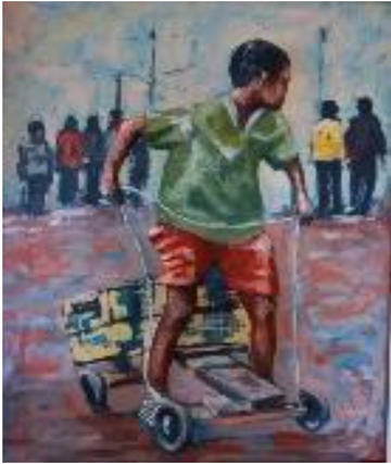 Inqwelo (relief painting)