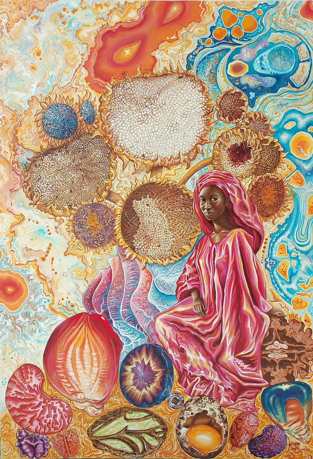 A nubian harvest