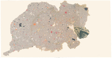 Untitled (paper pulp collage III)