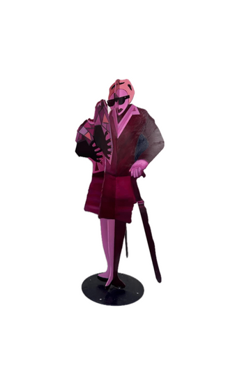 Lady in Magenta