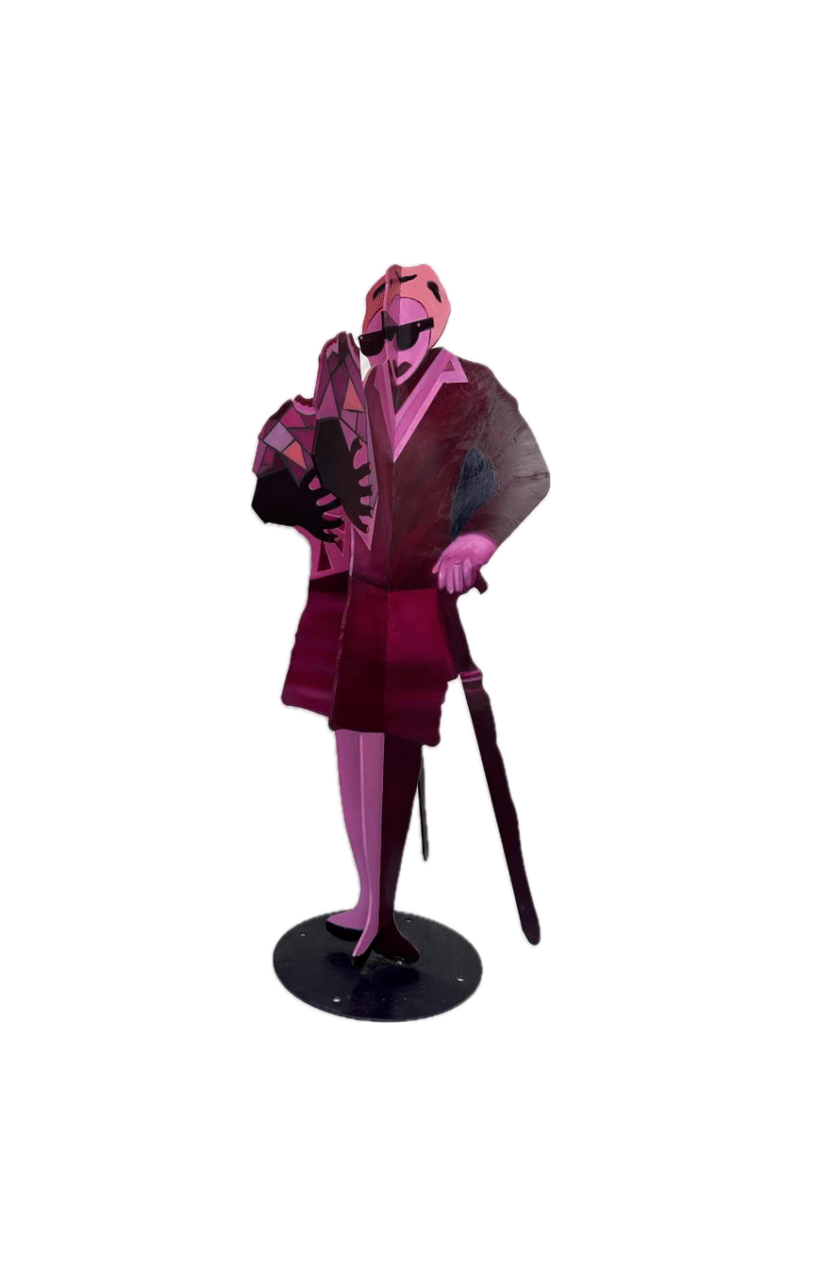 Lady in Magenta