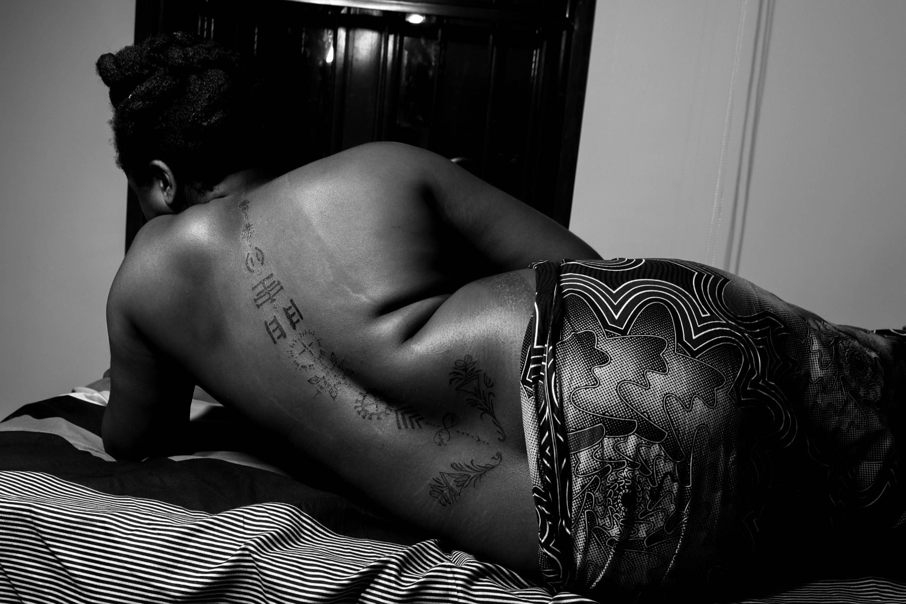 Girl With The Nsibidi Tattoo