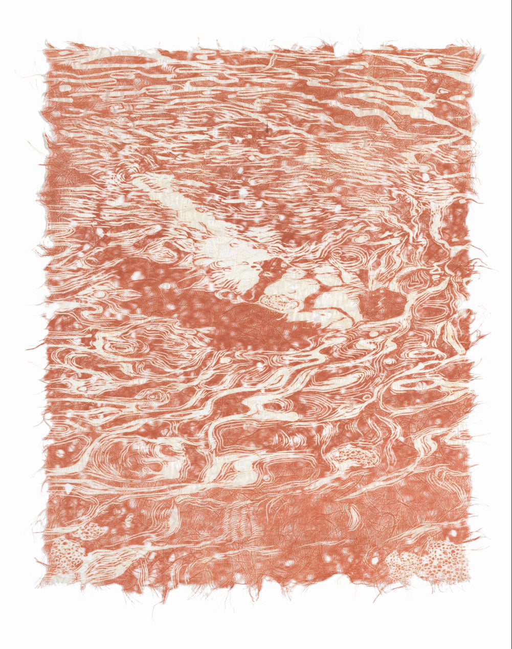 Recording self in red