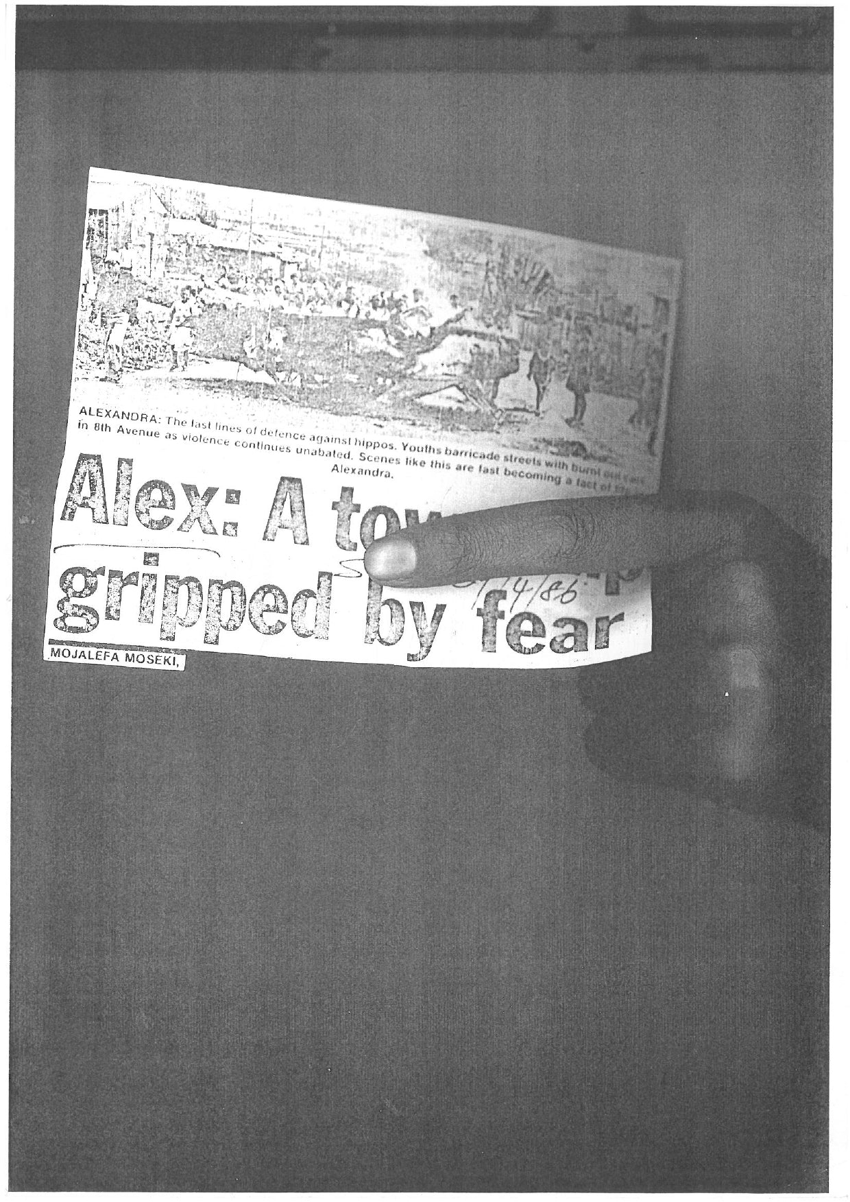 Moments from an archive IX