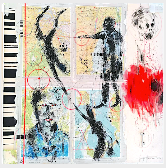 'The Bones Are Still Crying’ I & II ( Diptych)