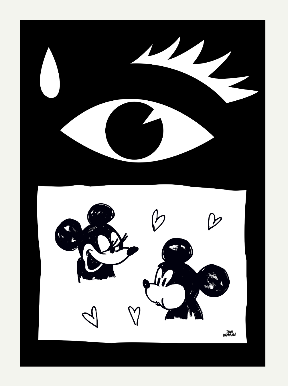 Eye see Mickey & Minnie