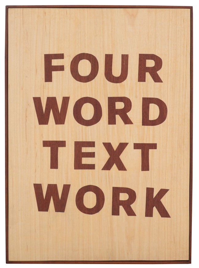 JOSEPH KOSUTH DID IT FIRST