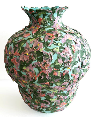 Floral Vase (Sky Blue) XL 2
