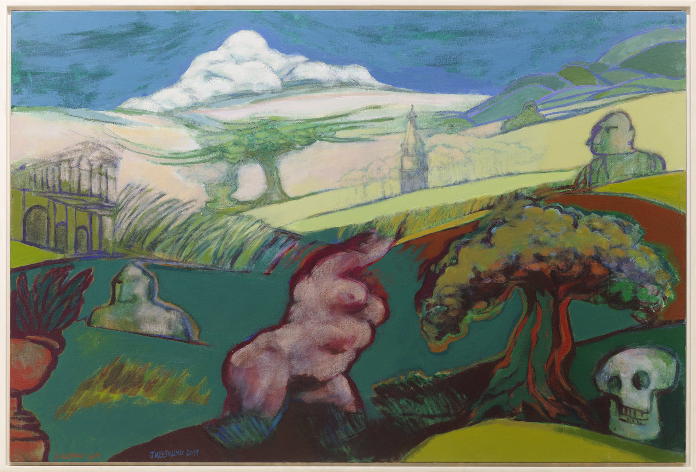 Escape into a confused landscape