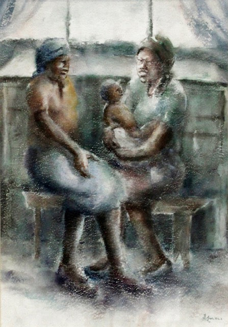 Ladies chatting
