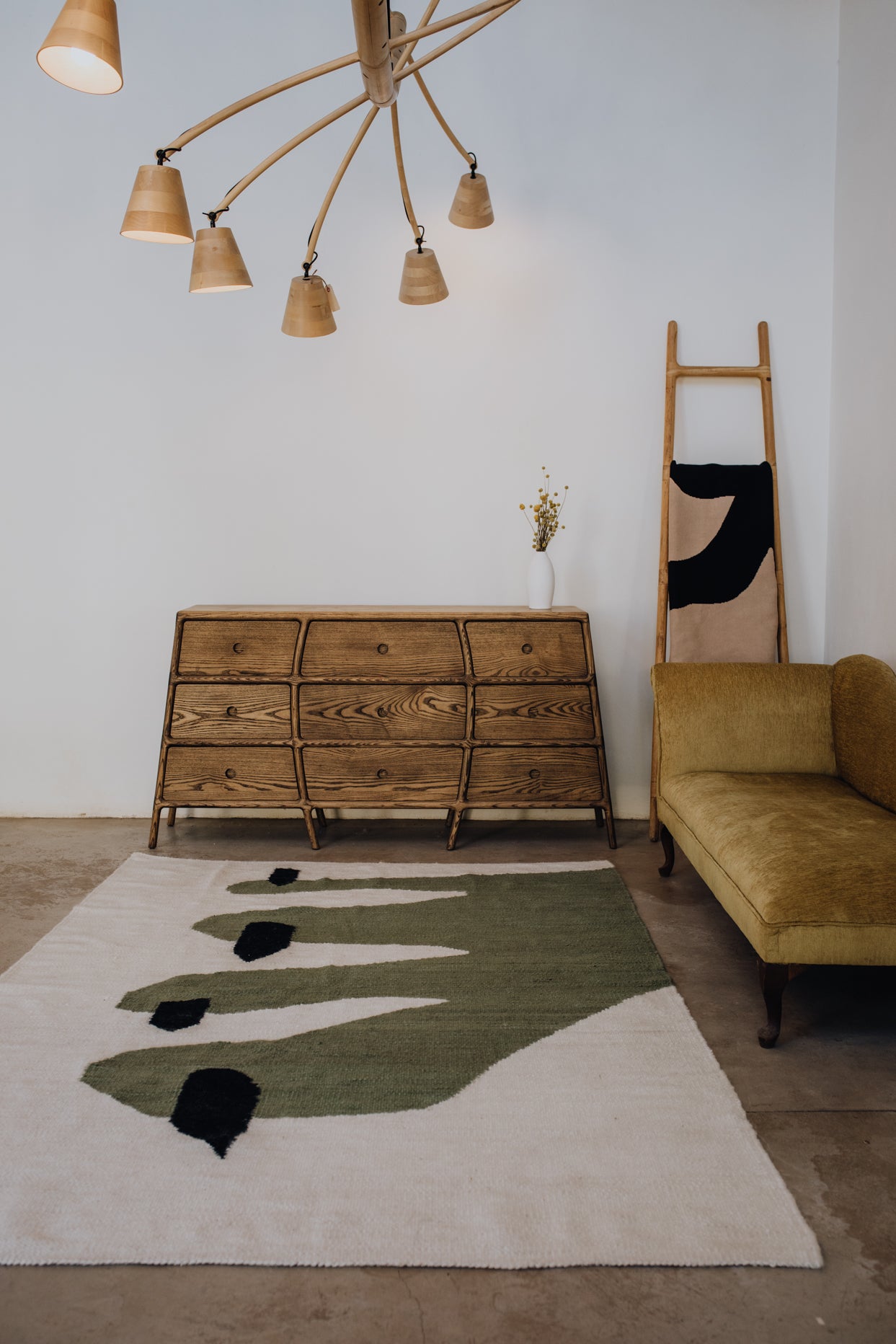Mohair Rug - 'Coalition' x Lulama Wolf